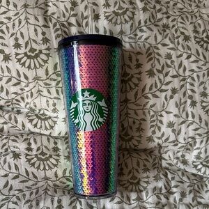 Starbucks Multicolor Sequin Tumbler